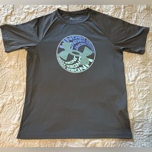 Boys Under Armour Dri Fit Short Sleeve Shirt